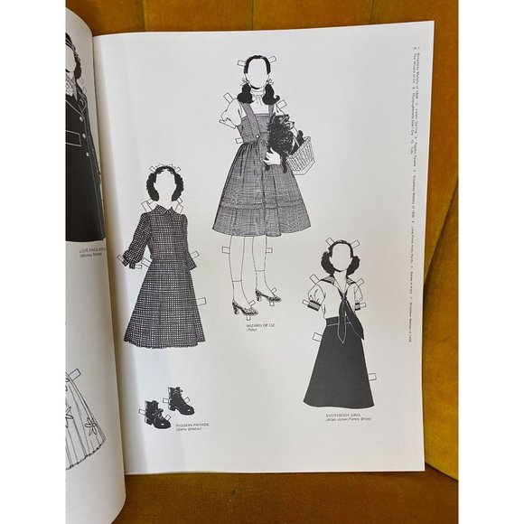 THIRTY from the 30s - NEW SIGNED Tom Tierney Book 1974 Paper Dolls for Grownups - Picture 8 of 13